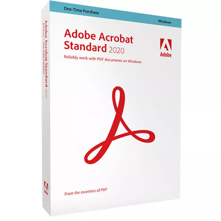 Adobe Acrobat Standard 2020 OEM (1 User - perpetual) WIN ESD, refurbished Computer