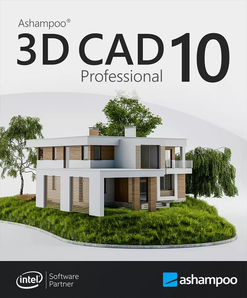 Ashampoo 3D CAD Professional 10 (1 PC - perpetual) ESD, refurbished Computer