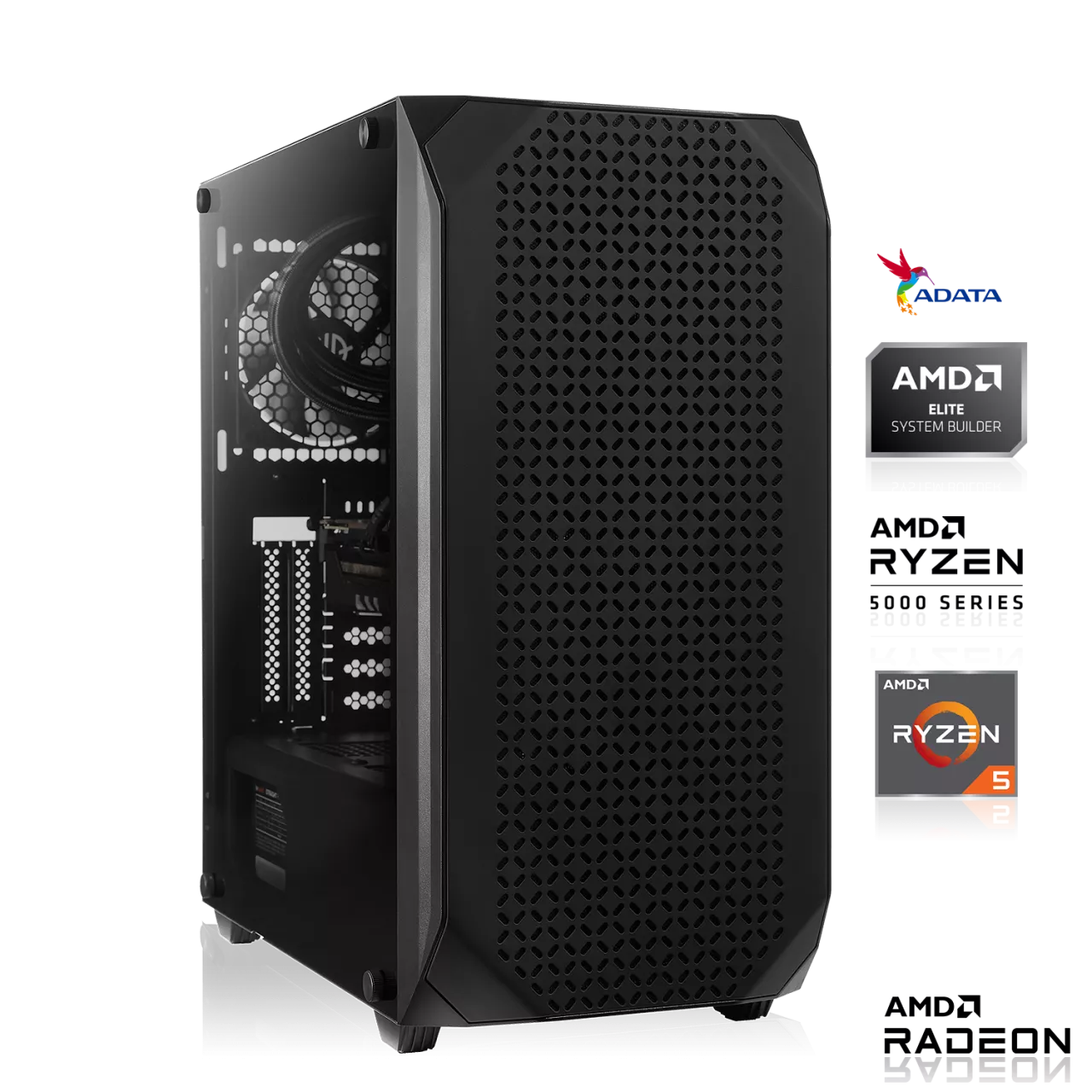 GAMING PC | AMD Ryzen 5 5600G 6x3.90GHz | 16GB DDR4 | Radeon Graphics | 512GB M.2 SSD